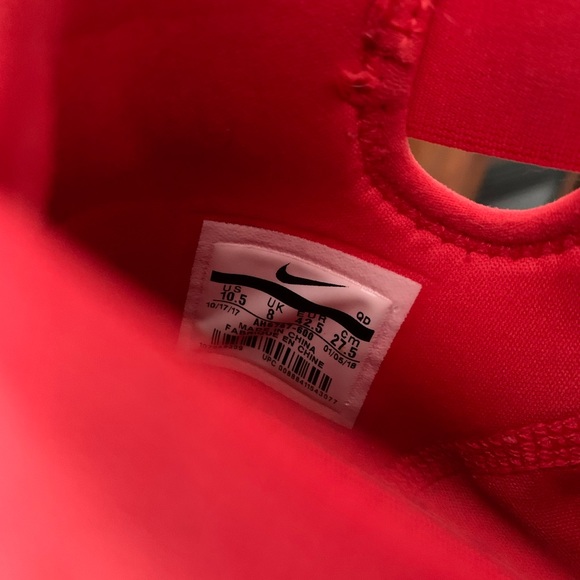 Nike Air Huarache City Women's US 10.5 Red - Picture 4 of 5